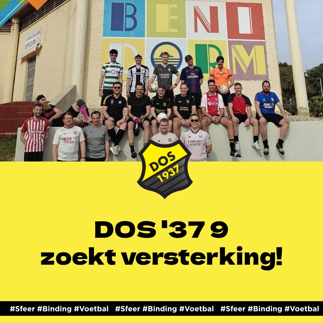 DOS’37 9 zoekt versterking