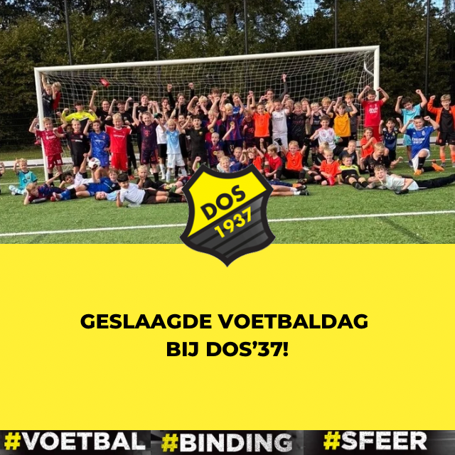 Geslaagde voetbaldag bij DOS’37!
