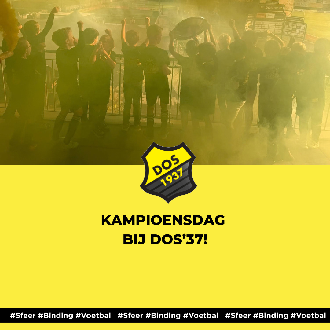 Kampioensdag bij DOS’37!