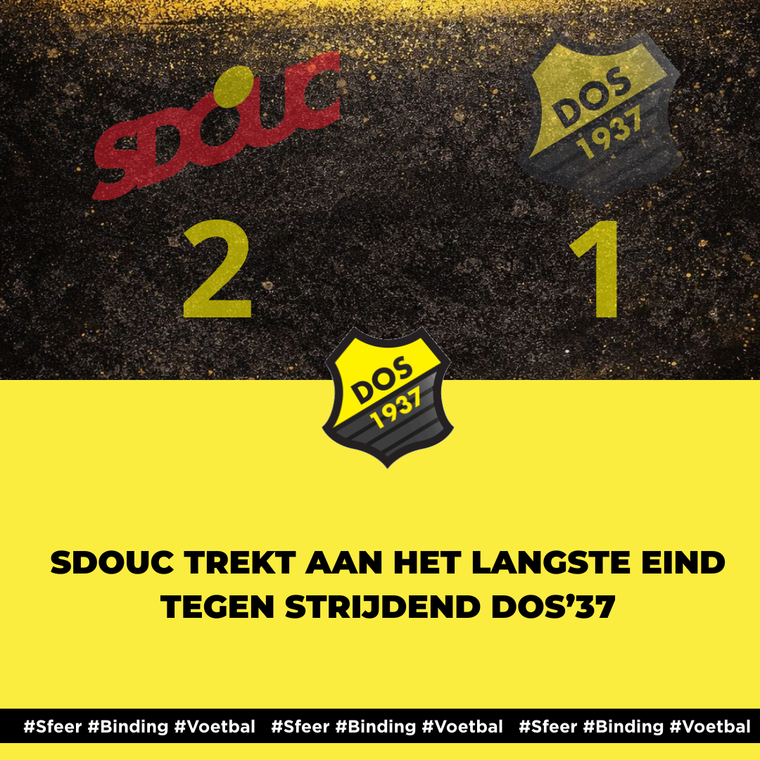 SDOUC trekt aan het langste eind tegen strijdend DOS’37