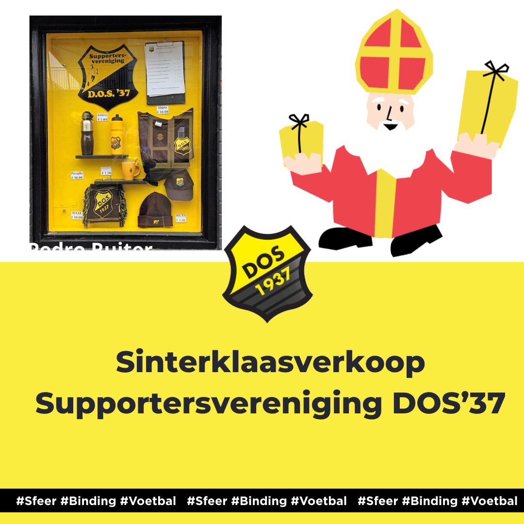 Sinterklaasverkoop bij DOS’37
